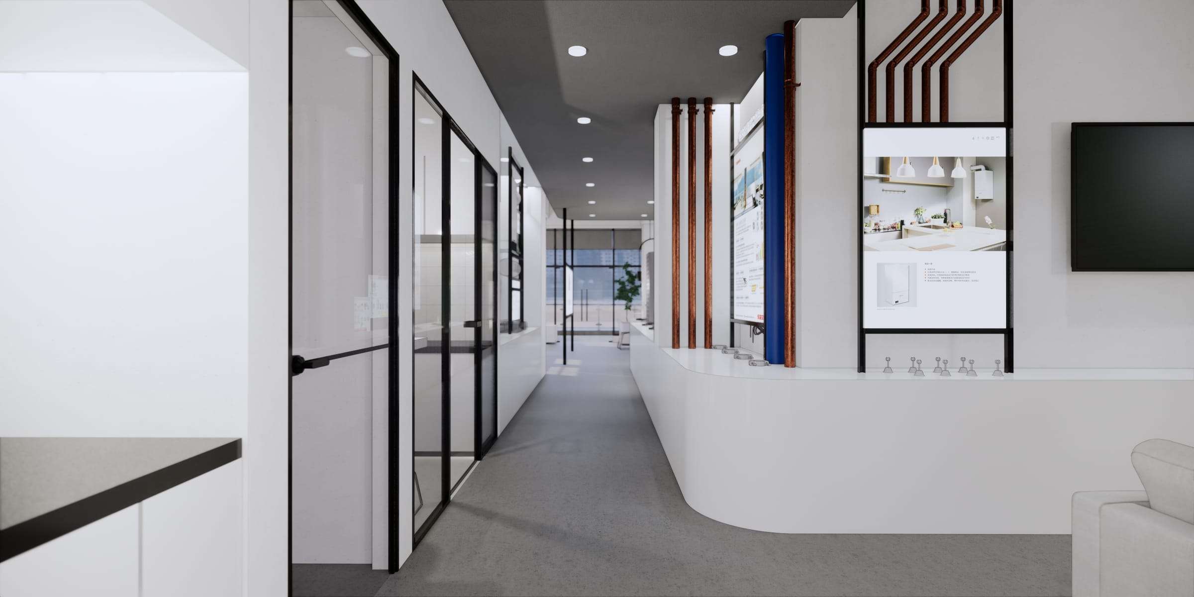 AC Company Office — interior view 8