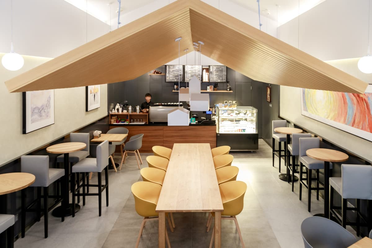 A commercial interior by Collective Design